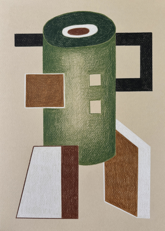 Le vase à pieds